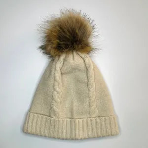 Knitted Hat Cable Knit