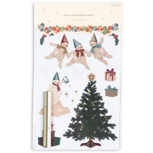 Konges Sløjd Let It Snow Window Decoration Set