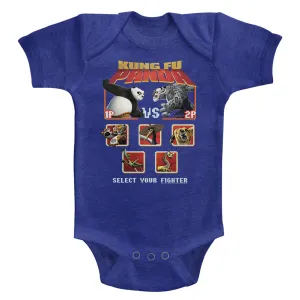 Kung Fu Panda Versus Baby Heather Bodysuit