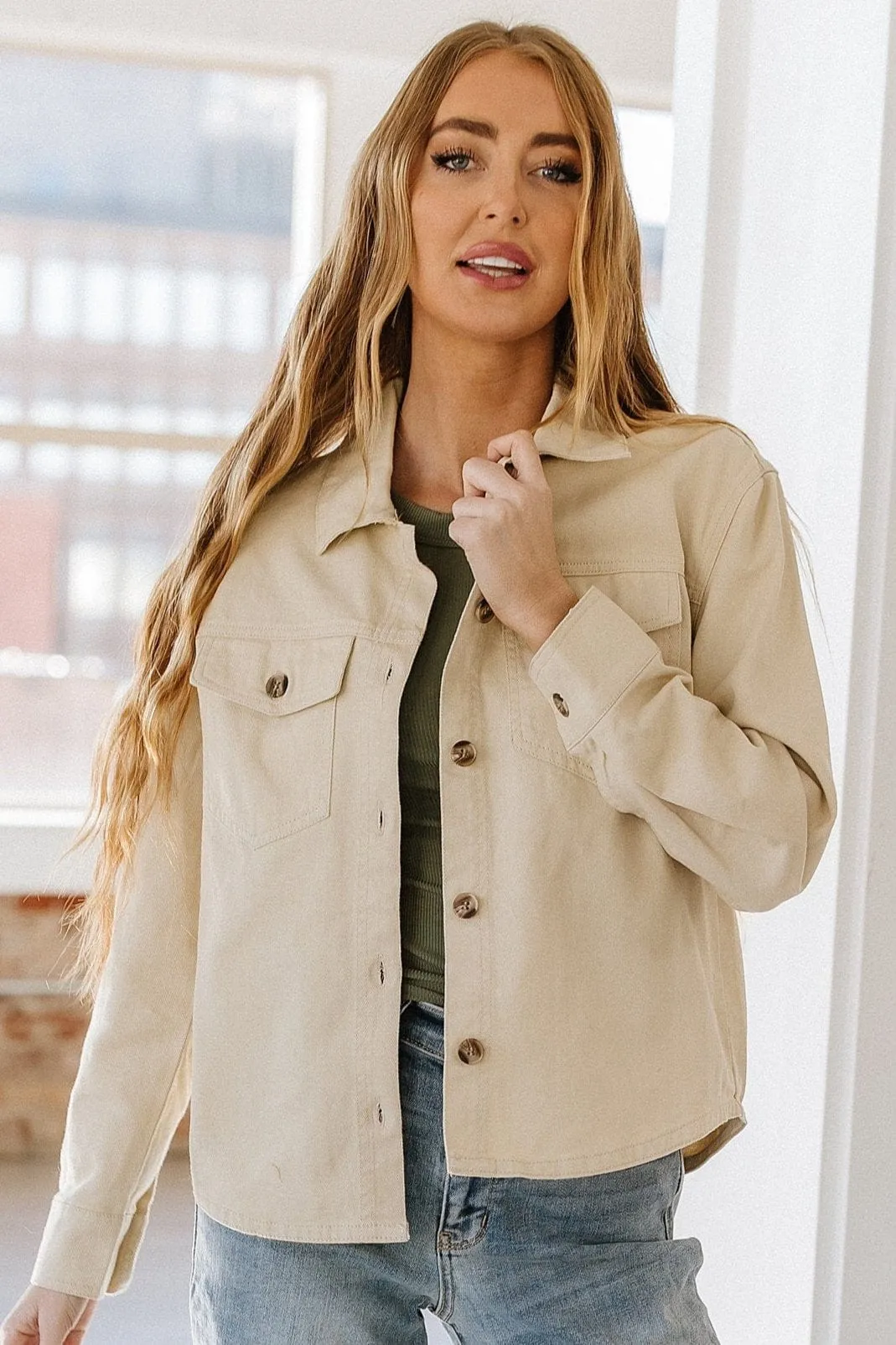 Langston Denim Shacket