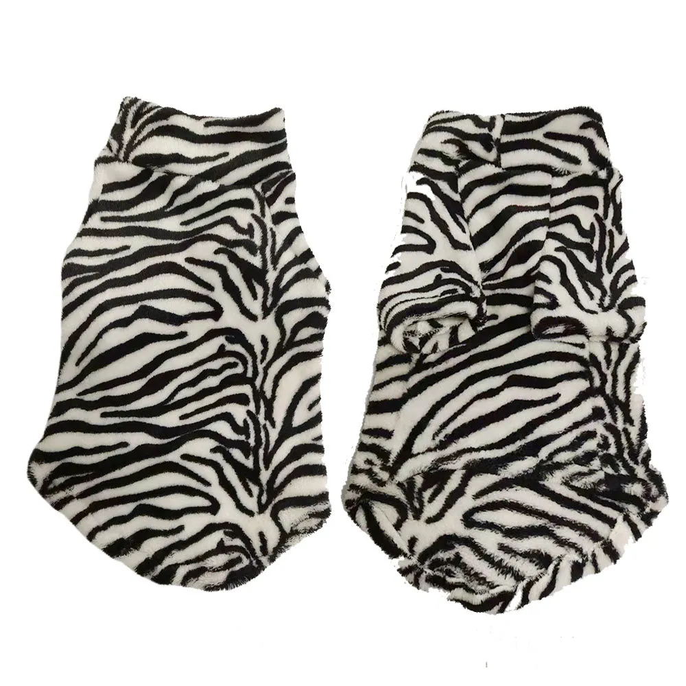 Leopard Print Winter Clothes for Sphynx Cats
