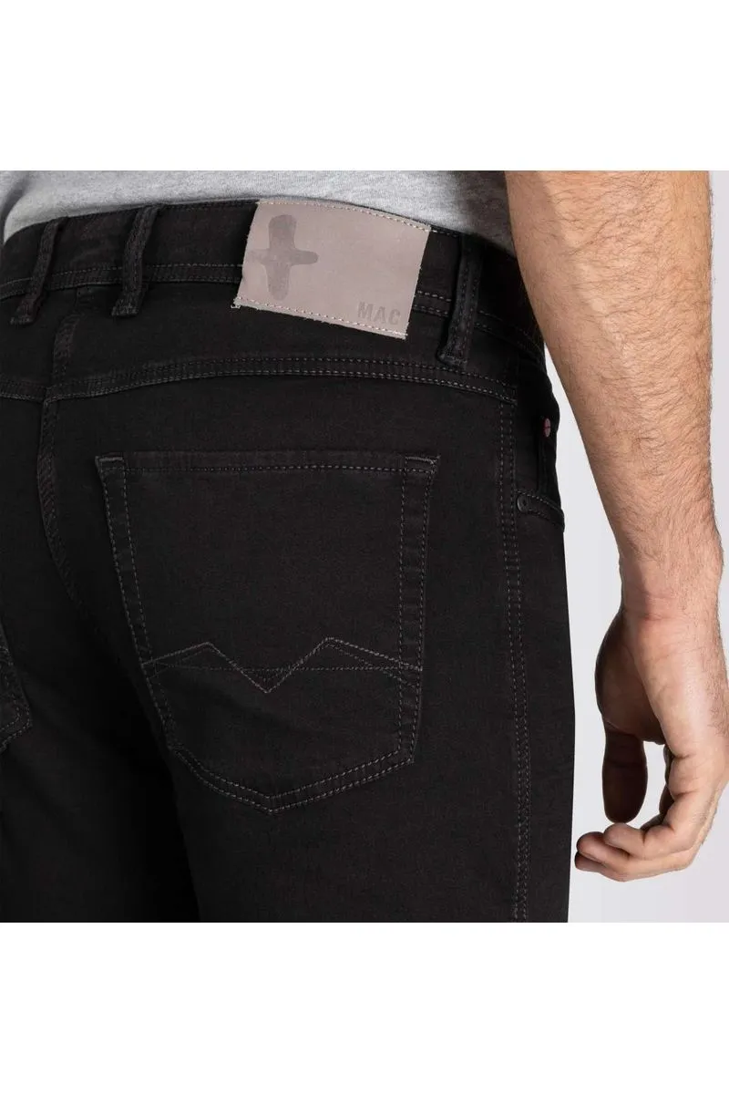 Mac Jeans- Men's Jog n Jeans 0590-00-0994L | H896 Black/Black Clean