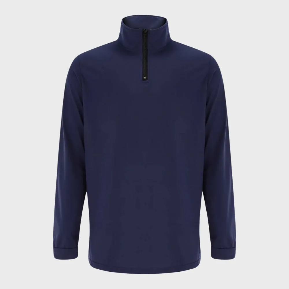 Men's Casual Stand-Up Collar Knitted Sweater in Solid Colour | Ideal for Autumn/Winter