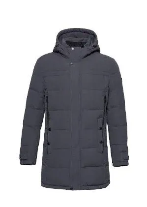 Men's Winter Casual Cotton Thick Soft Mid-Long Parka