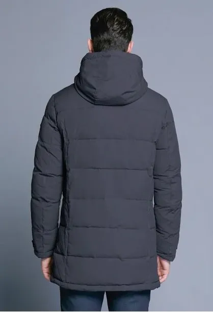 Men's Winter Casual Cotton Thick Soft Mid-Long Parka