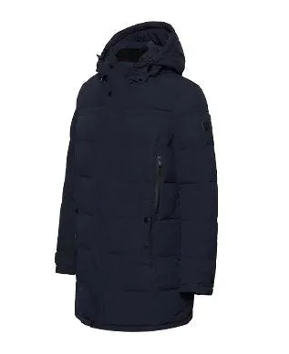 Men's Winter Casual Cotton Thick Soft Mid-Long Parka