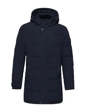 Men's Winter Casual Cotton Thick Soft Mid-Long Parka