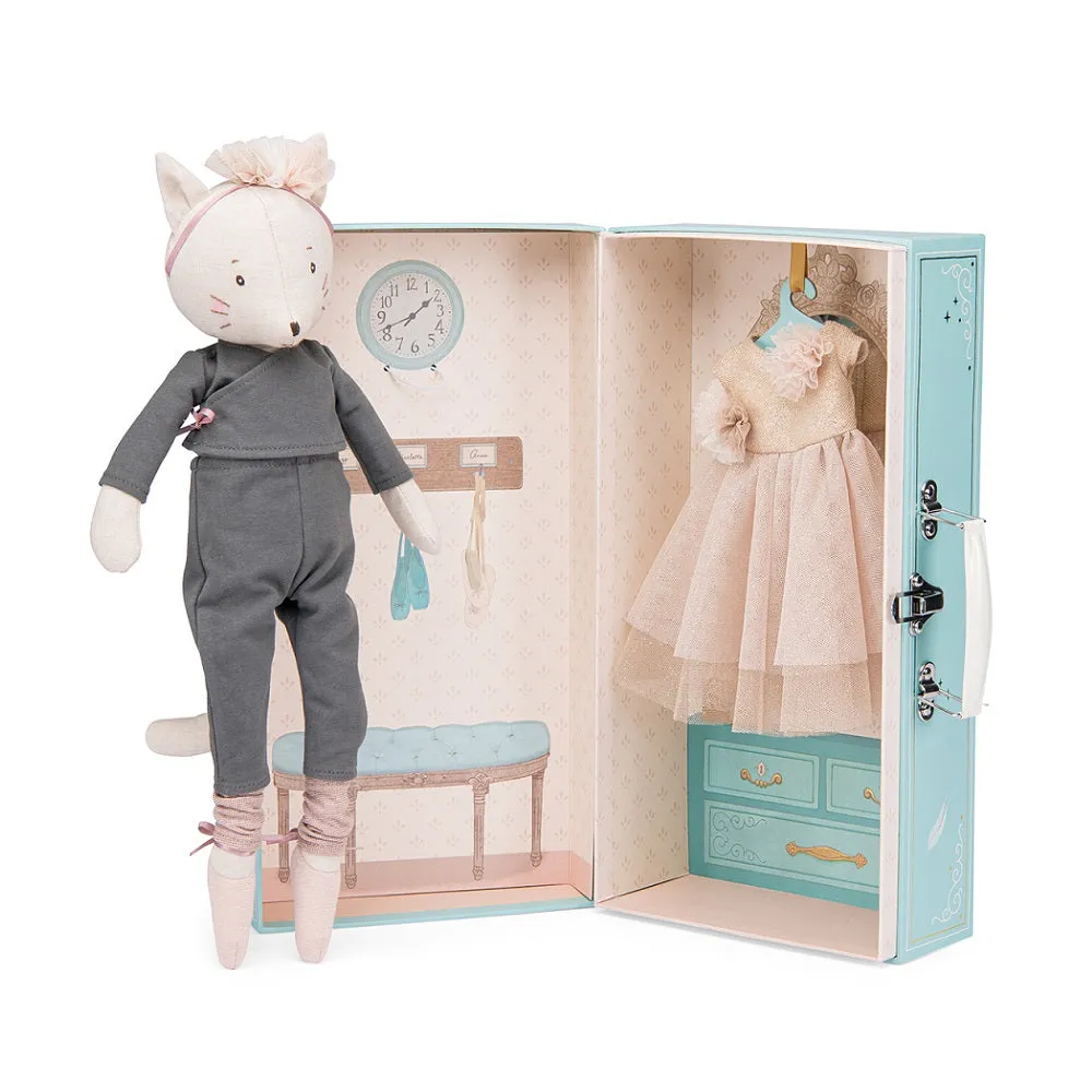 Moulin Roty ecole de danse Celestine's wardrobe suitcase