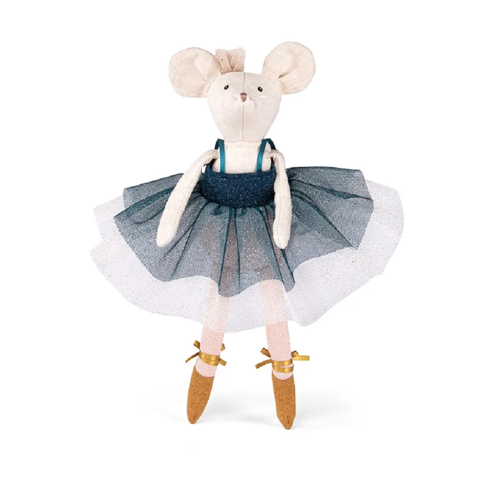 Moulin Roty ecole de danse mouse tutu suitcase wardrobe