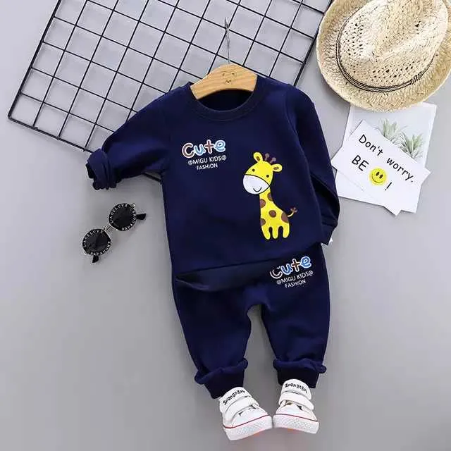 Navy Blue cute Track Suit