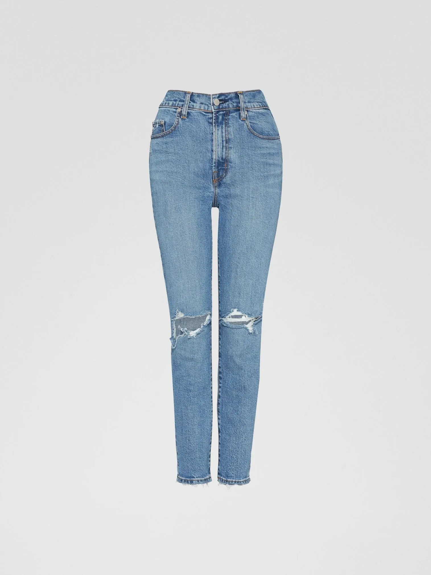 Nobody Denim Frankie Jean Ankle Stretch in Alto