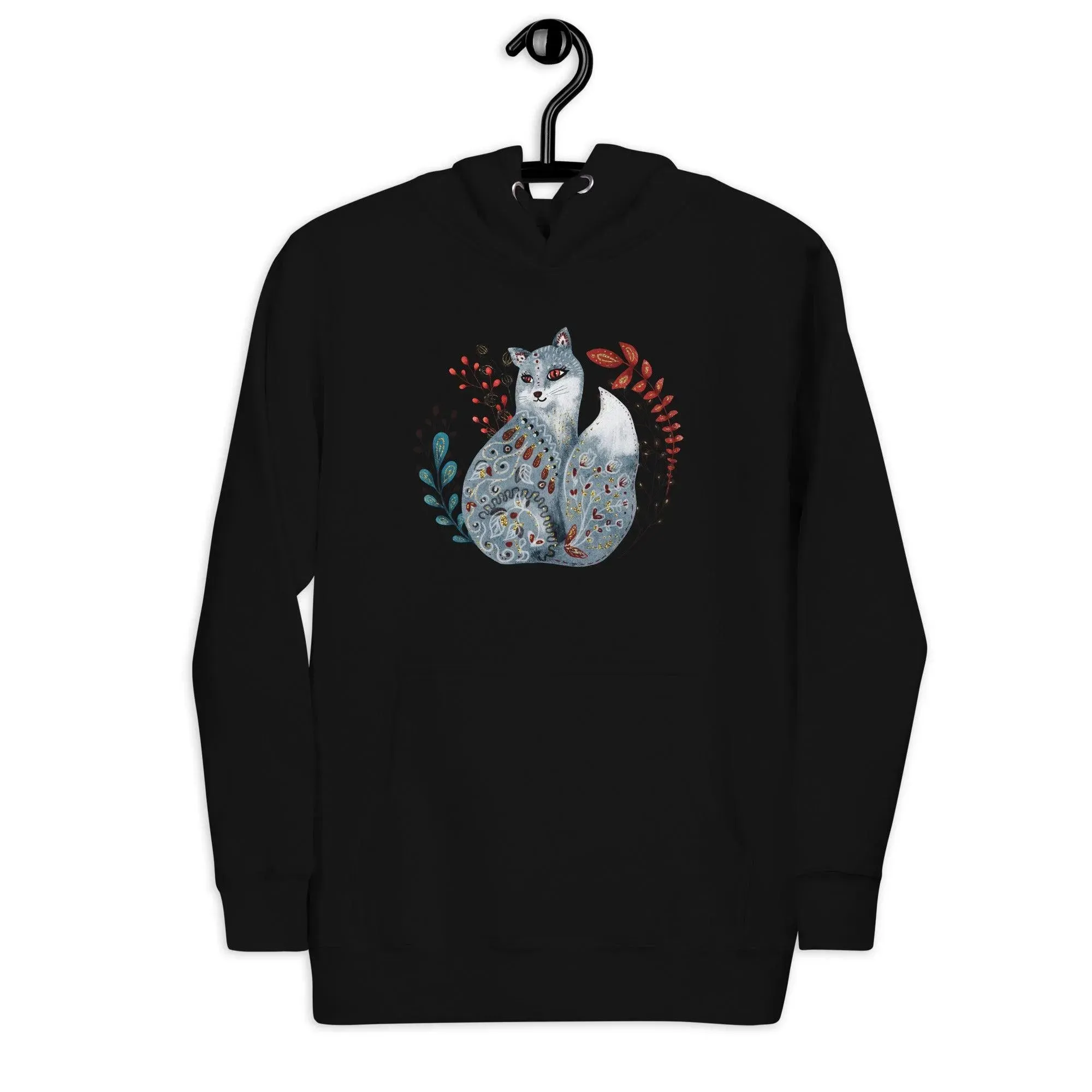 Nordic Winter Hoodie - Fox