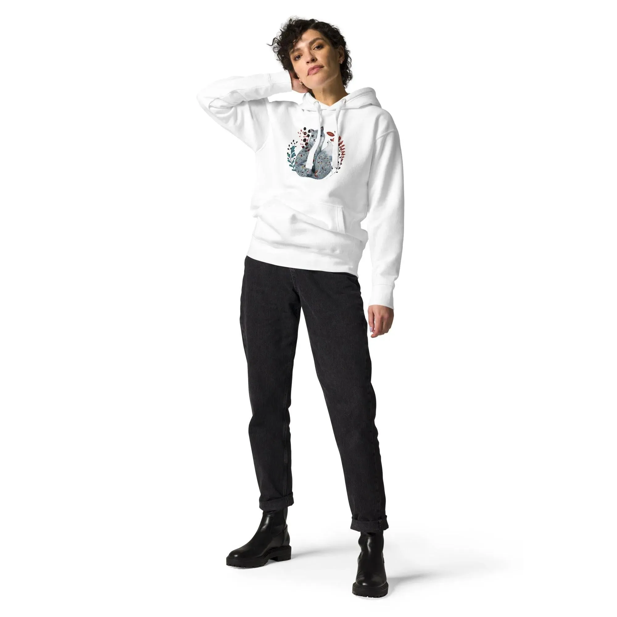 Nordic Winter Hoodie - Fox