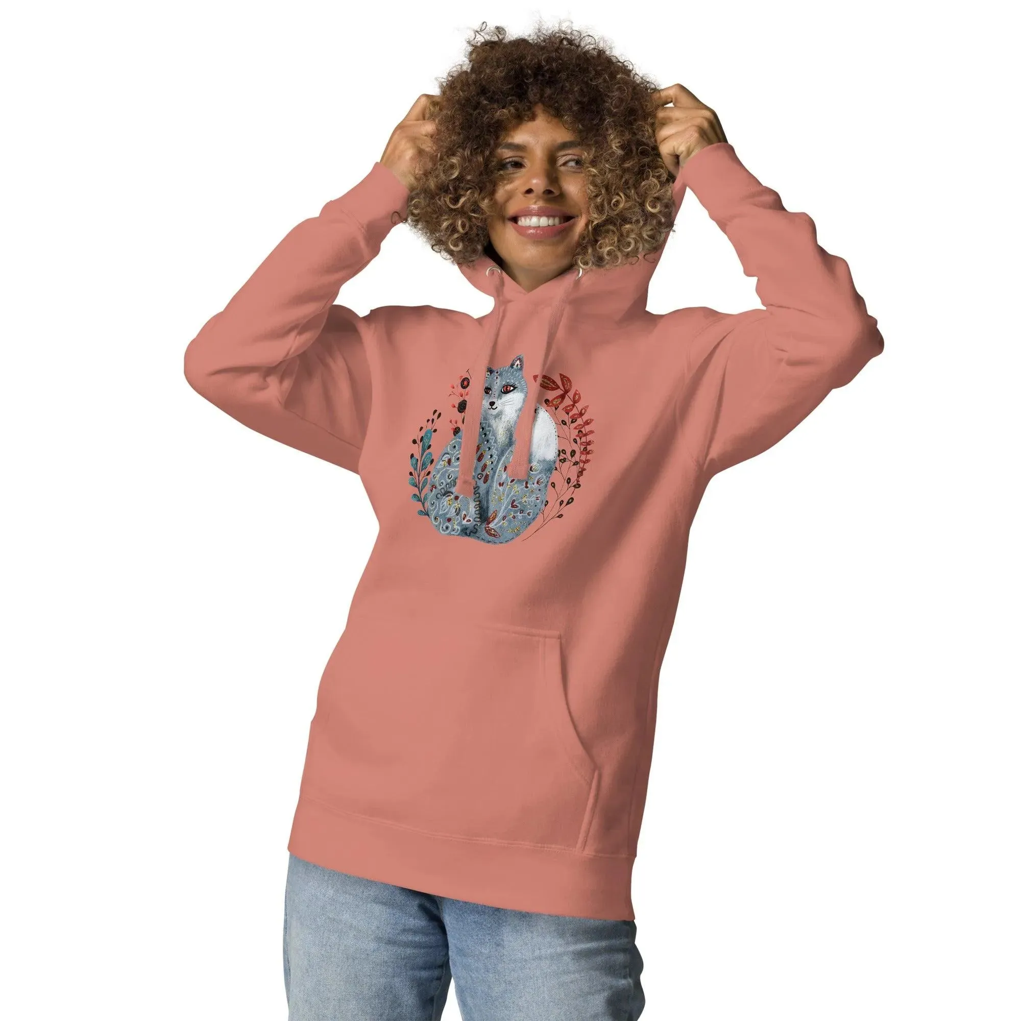 Nordic Winter Hoodie - Fox