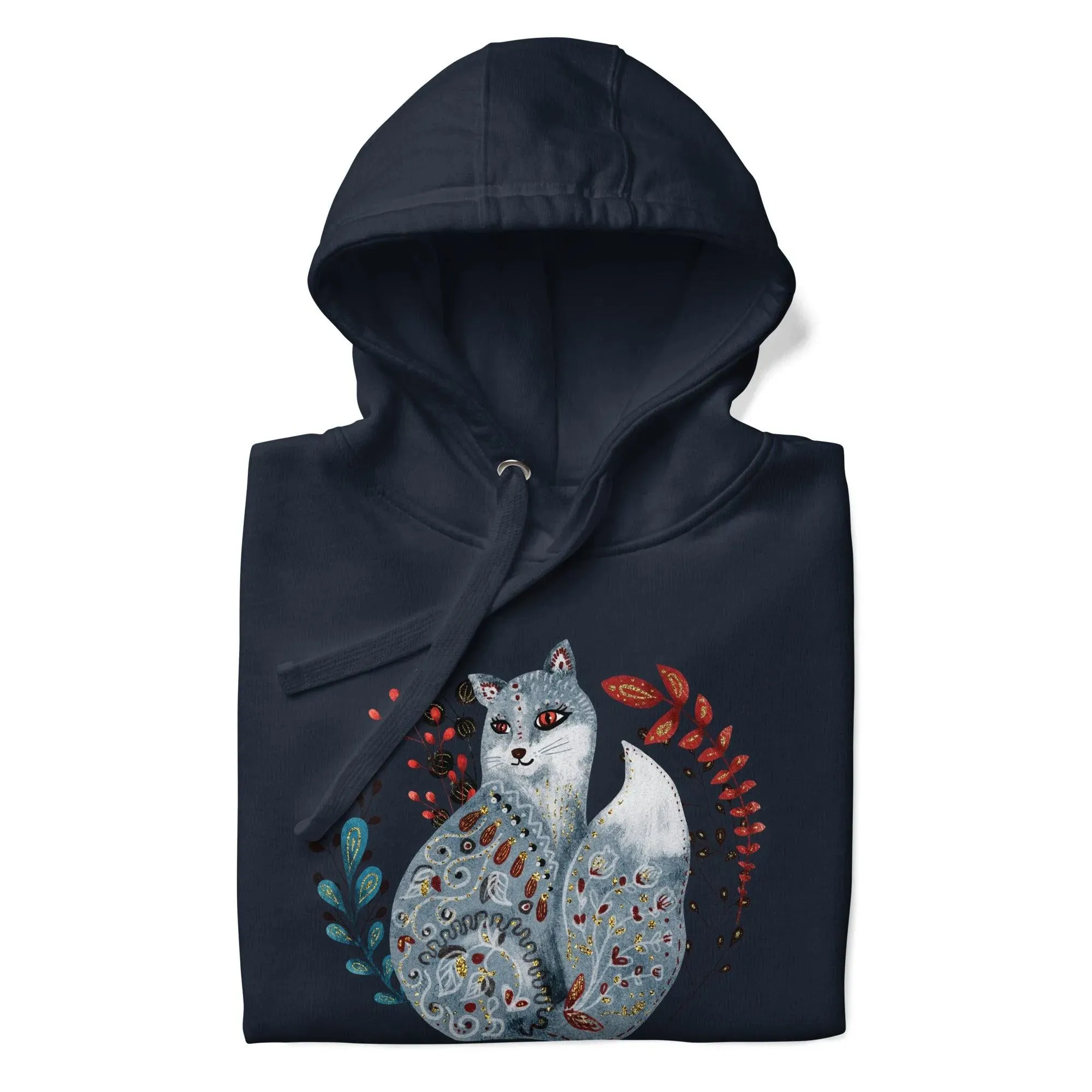 Nordic Winter Hoodie - Fox