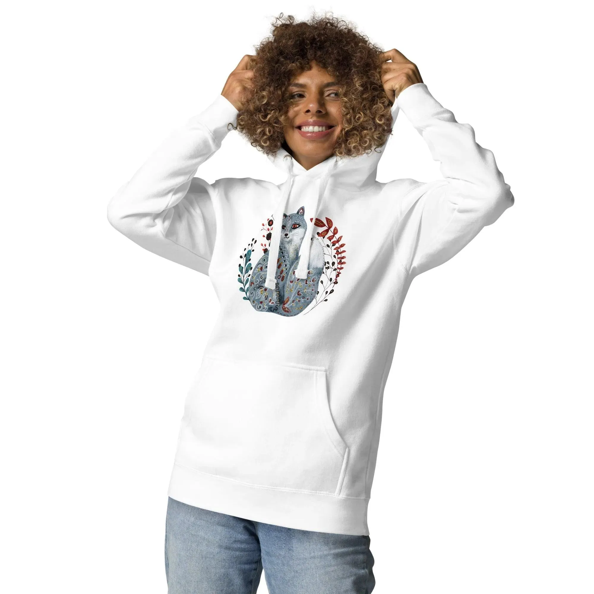 Nordic Winter Hoodie - Fox