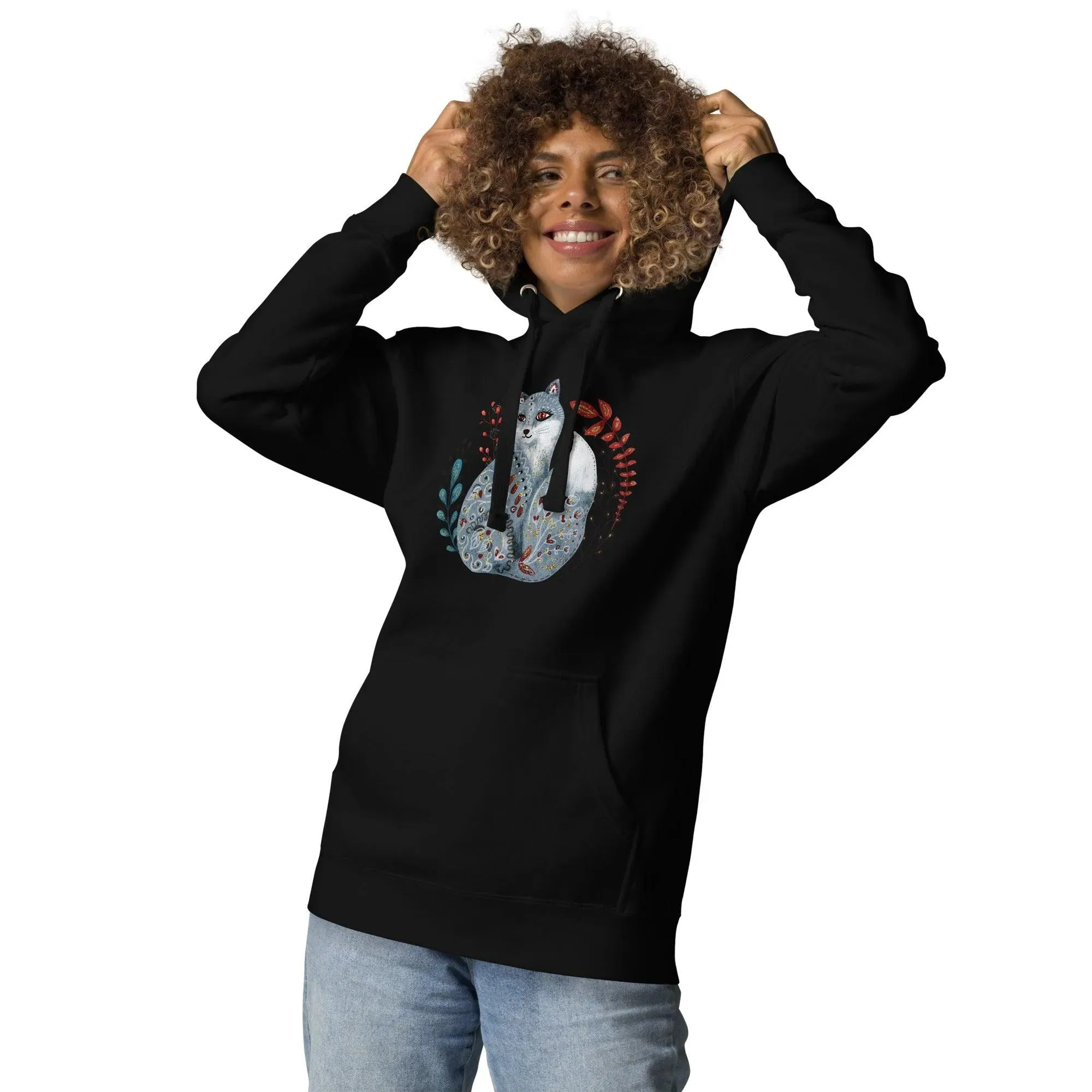 Nordic Winter Hoodie - Fox