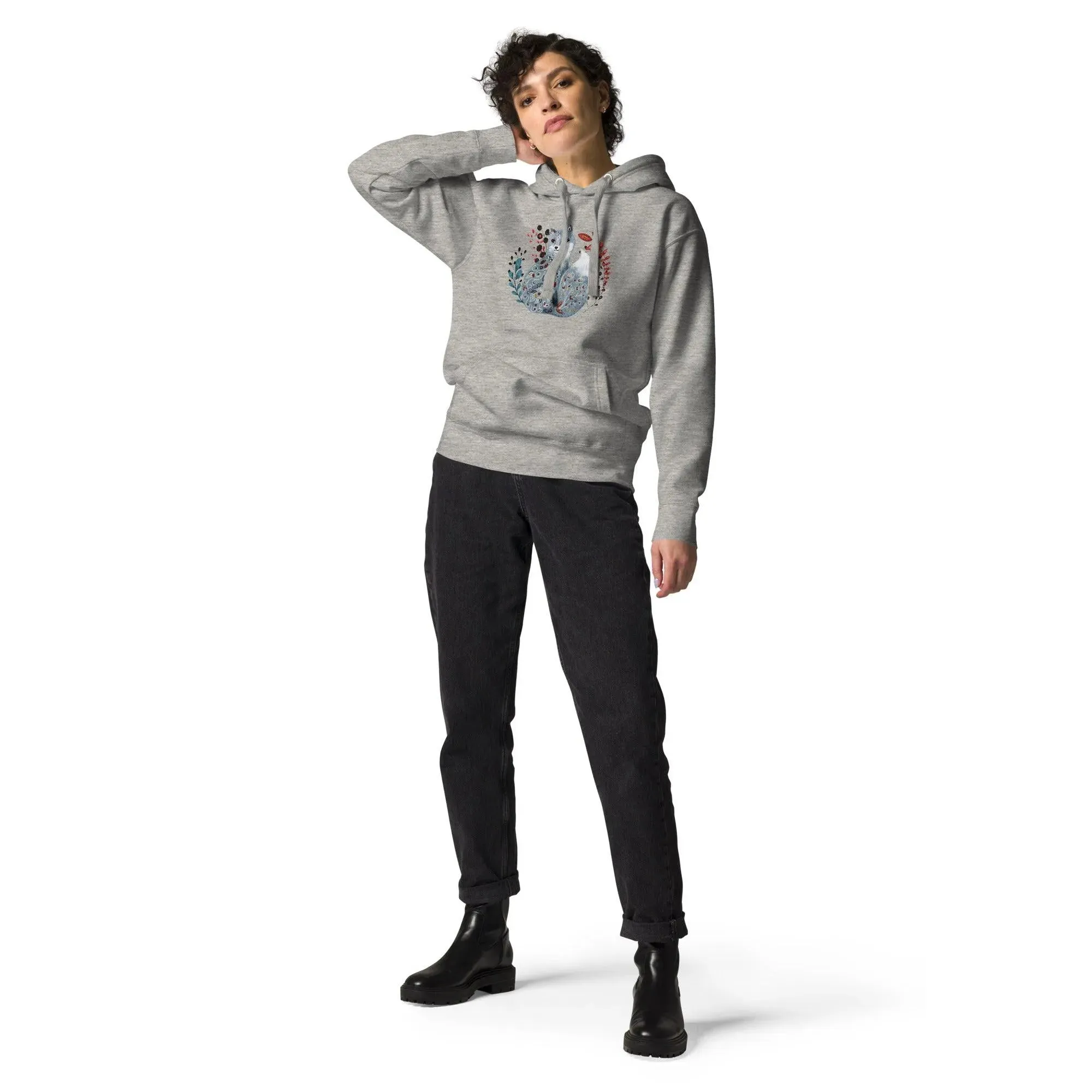 Nordic Winter Hoodie - Fox