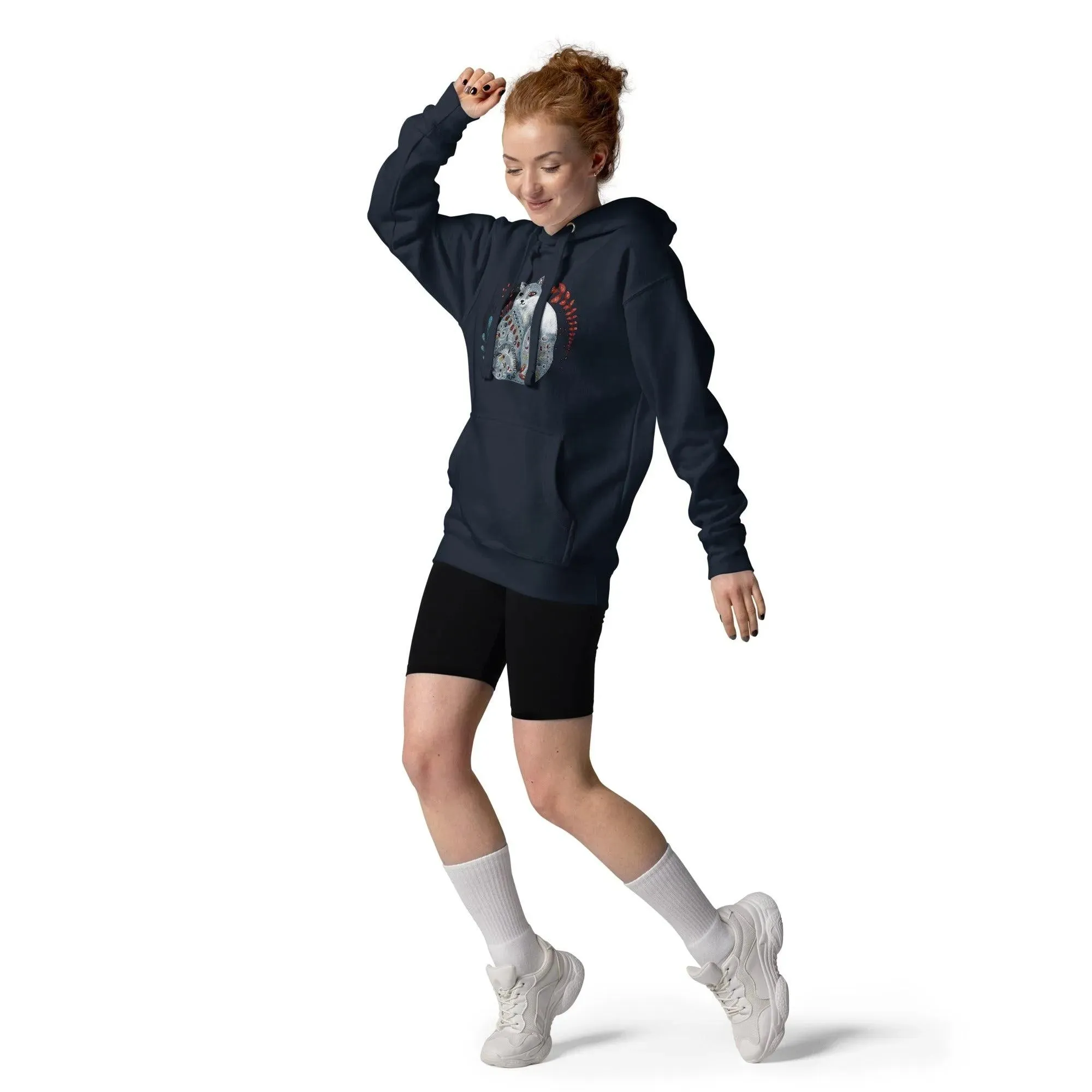 Nordic Winter Hoodie - Fox