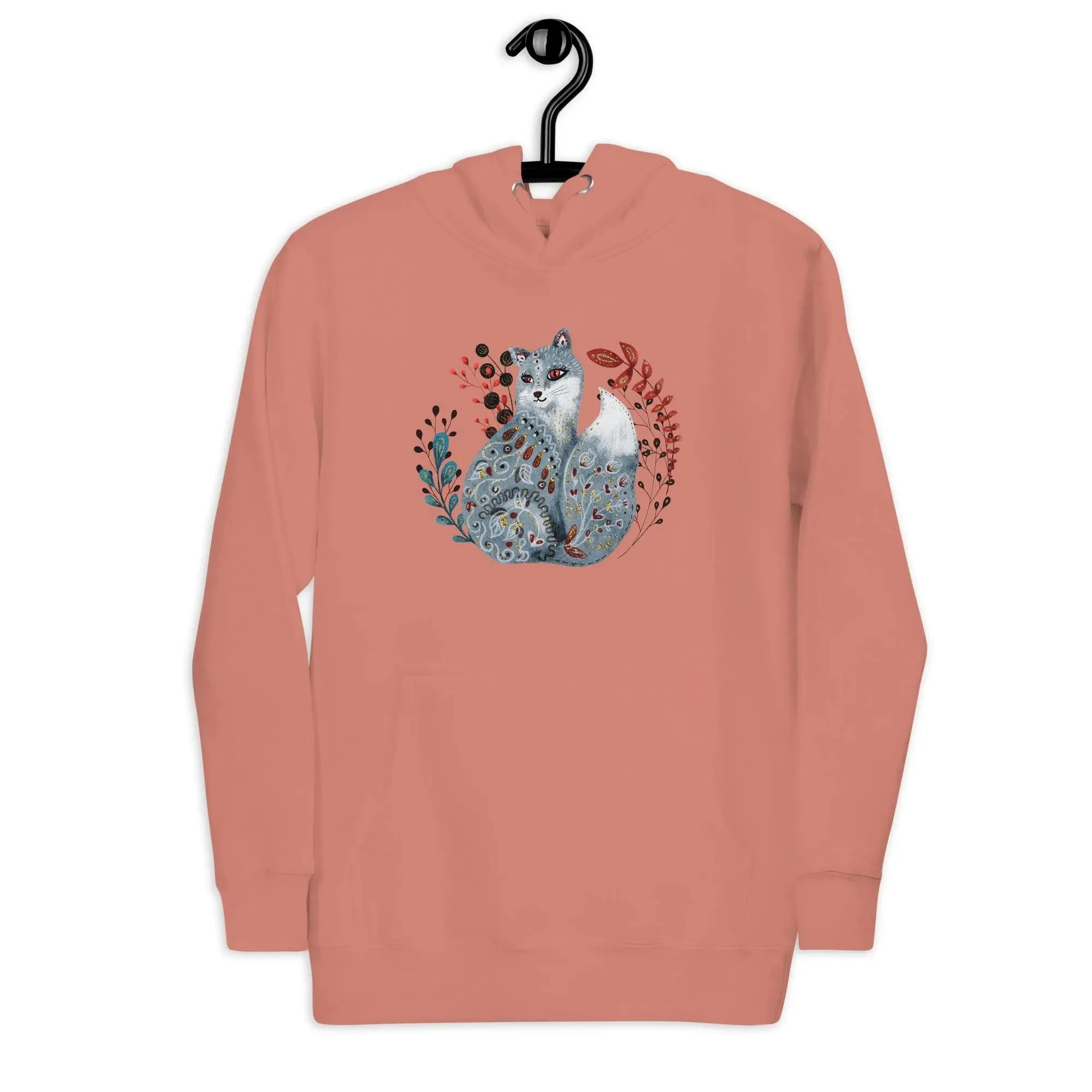 Nordic Winter Hoodie - Fox