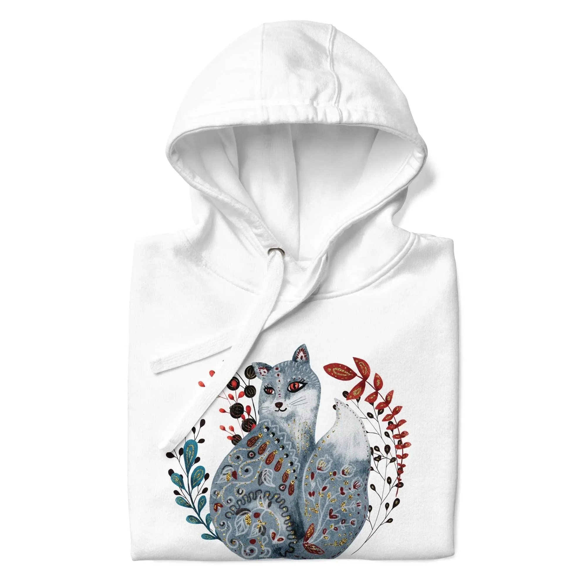 Nordic Winter Hoodie - Fox