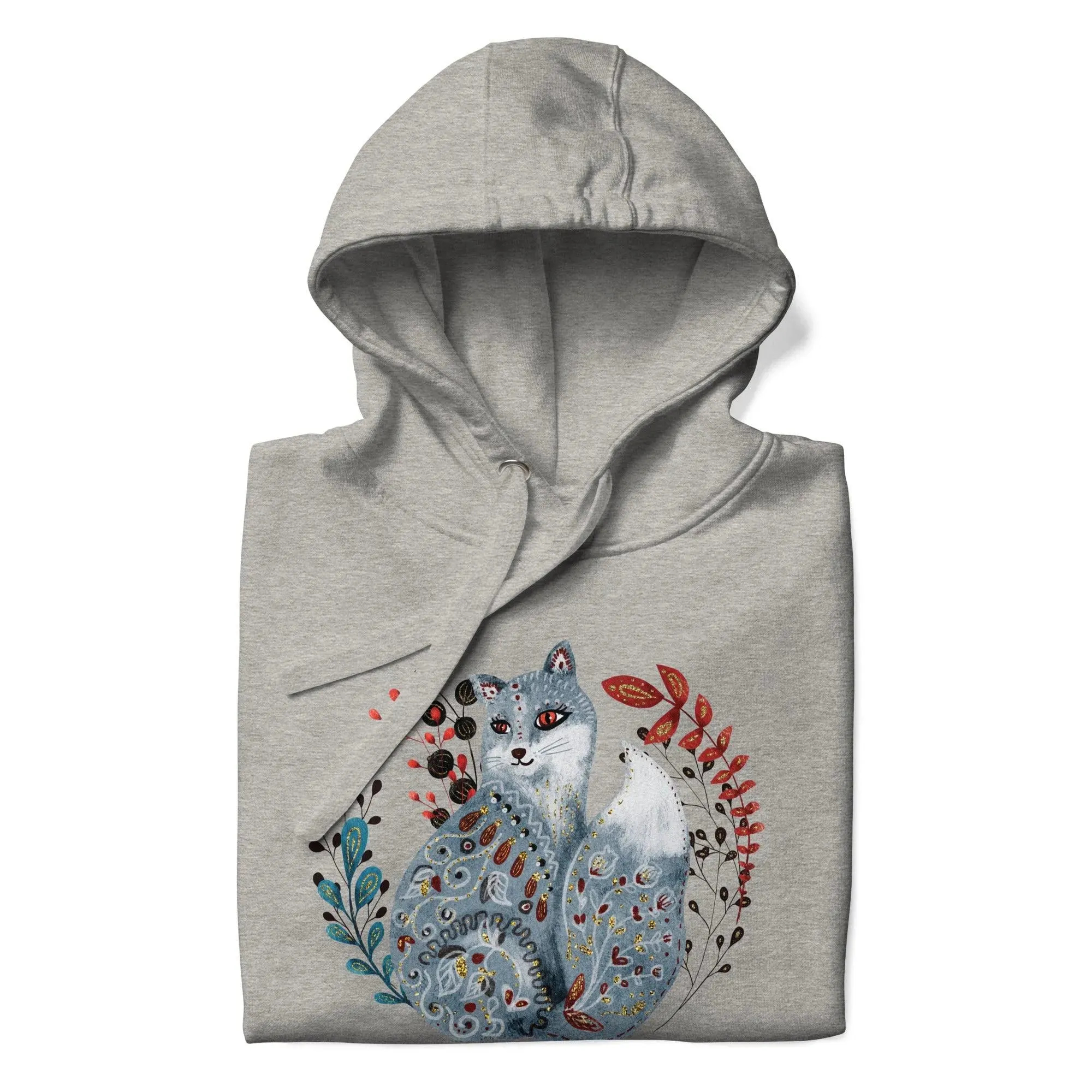 Nordic Winter Hoodie - Fox
