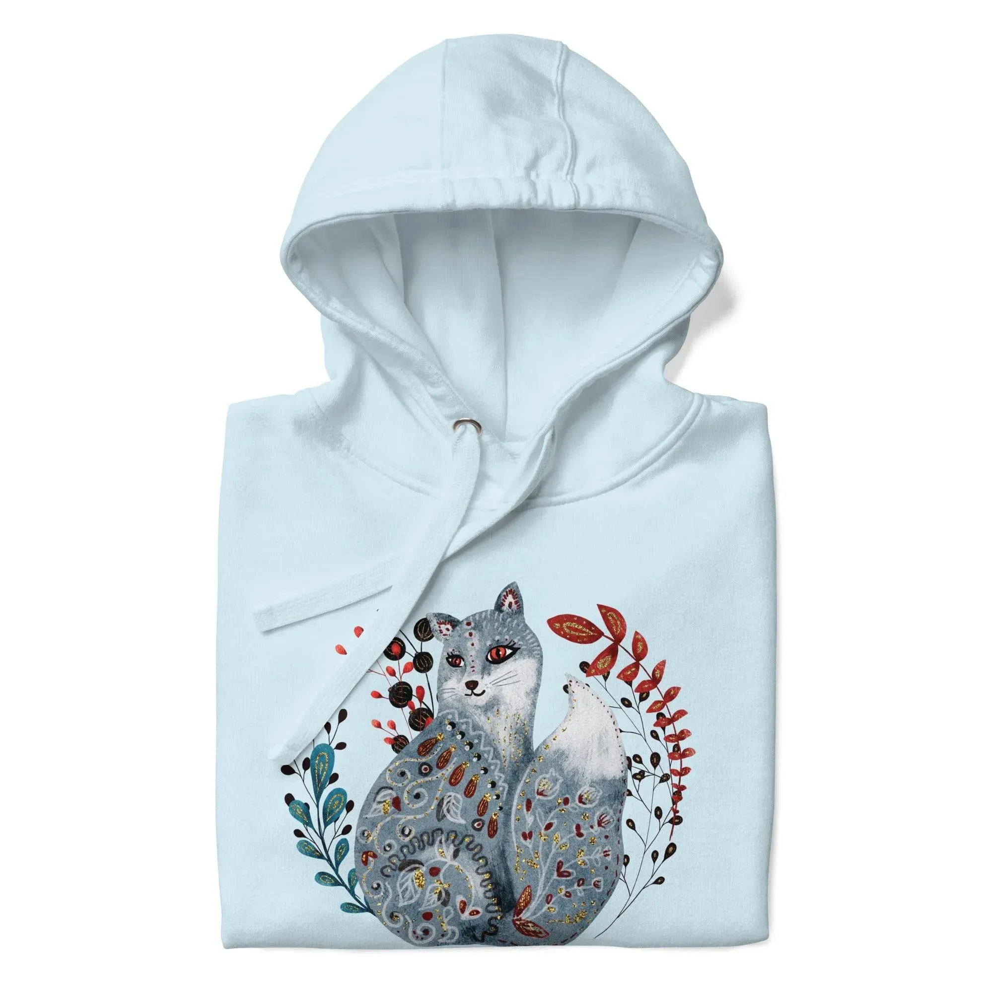 Nordic Winter Hoodie - Fox