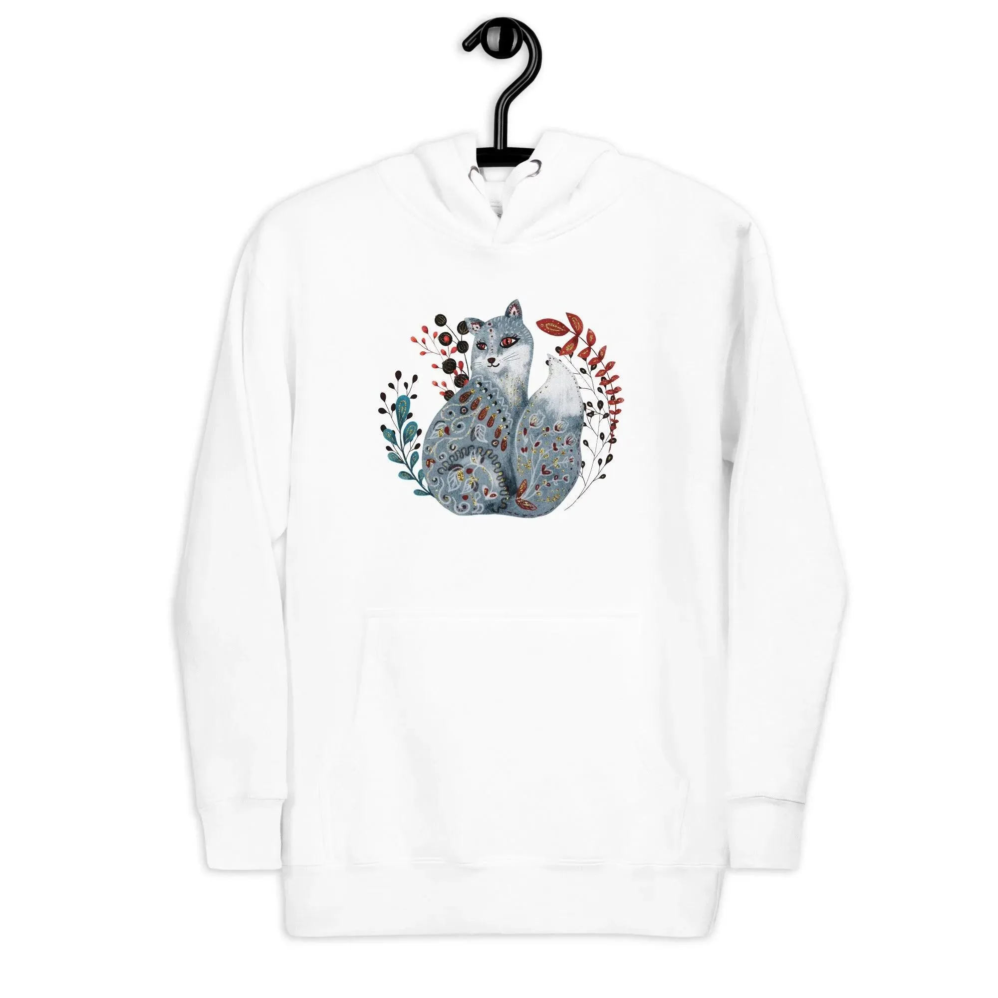 Nordic Winter Hoodie - Fox