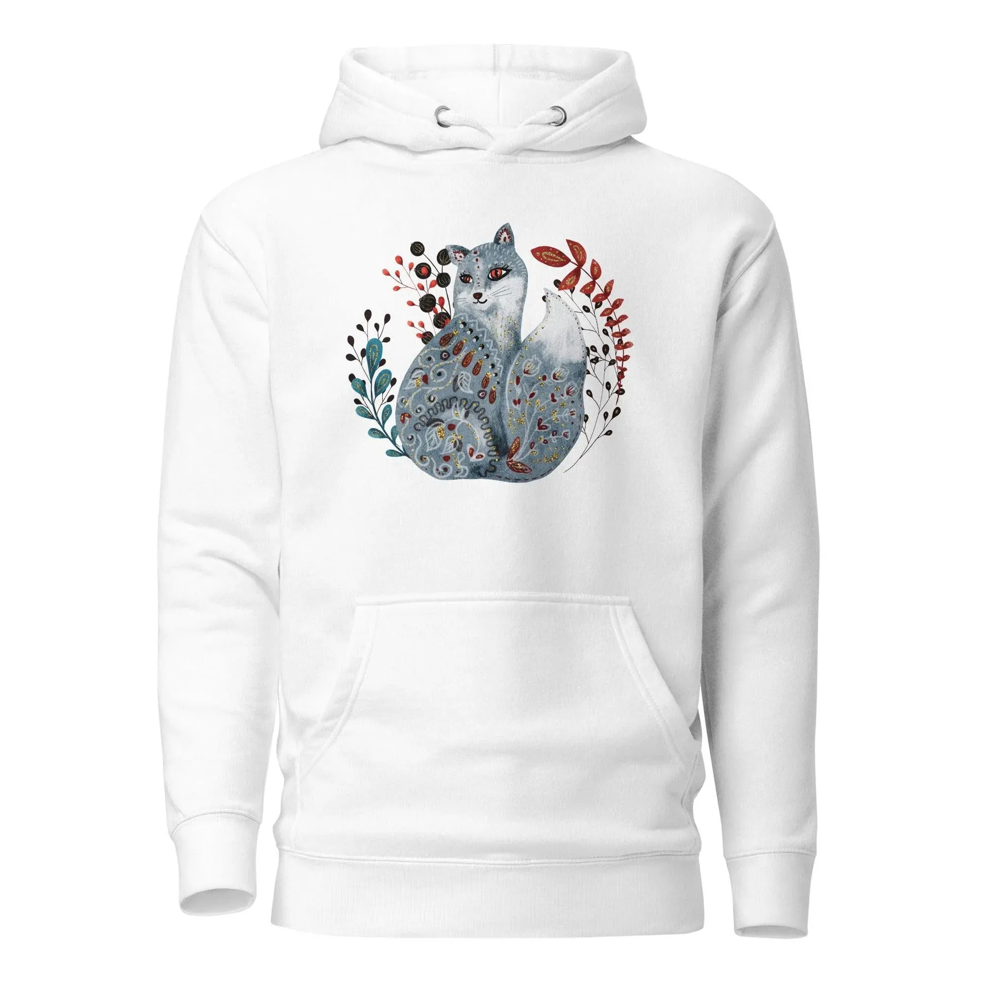 Nordic Winter Hoodie - Fox