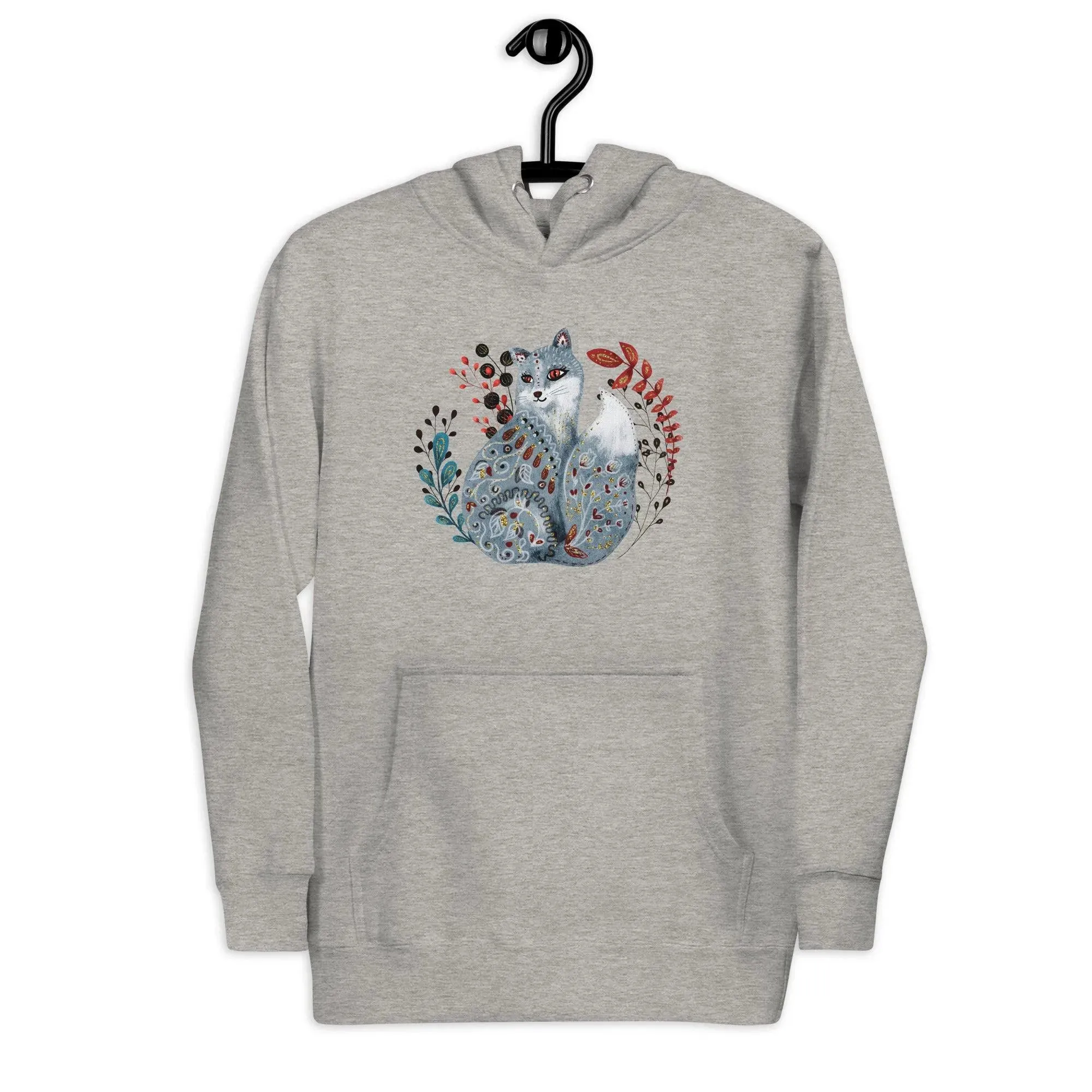 Nordic Winter Hoodie - Fox