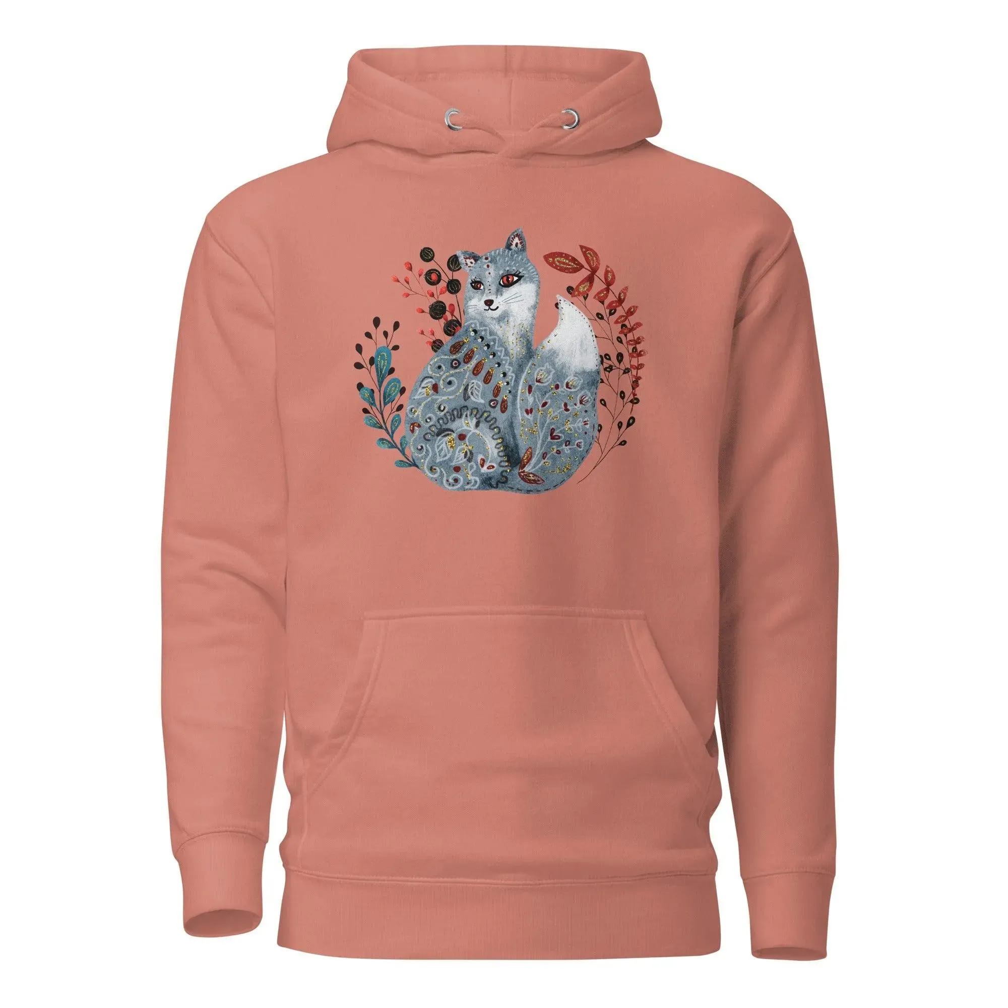 Nordic Winter Hoodie - Fox