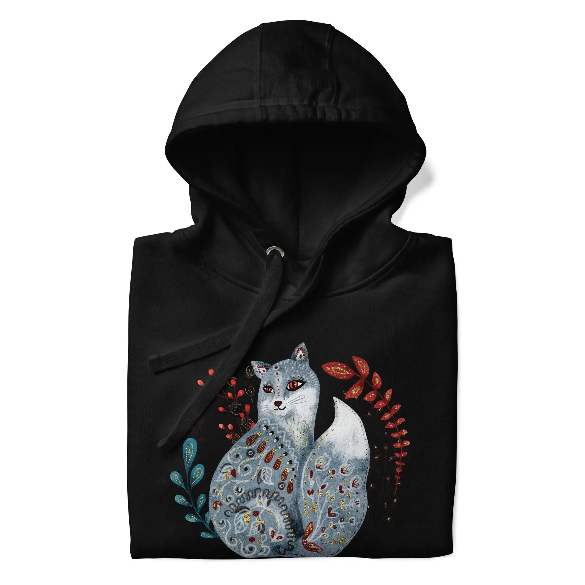 Nordic Winter Hoodie - Fox