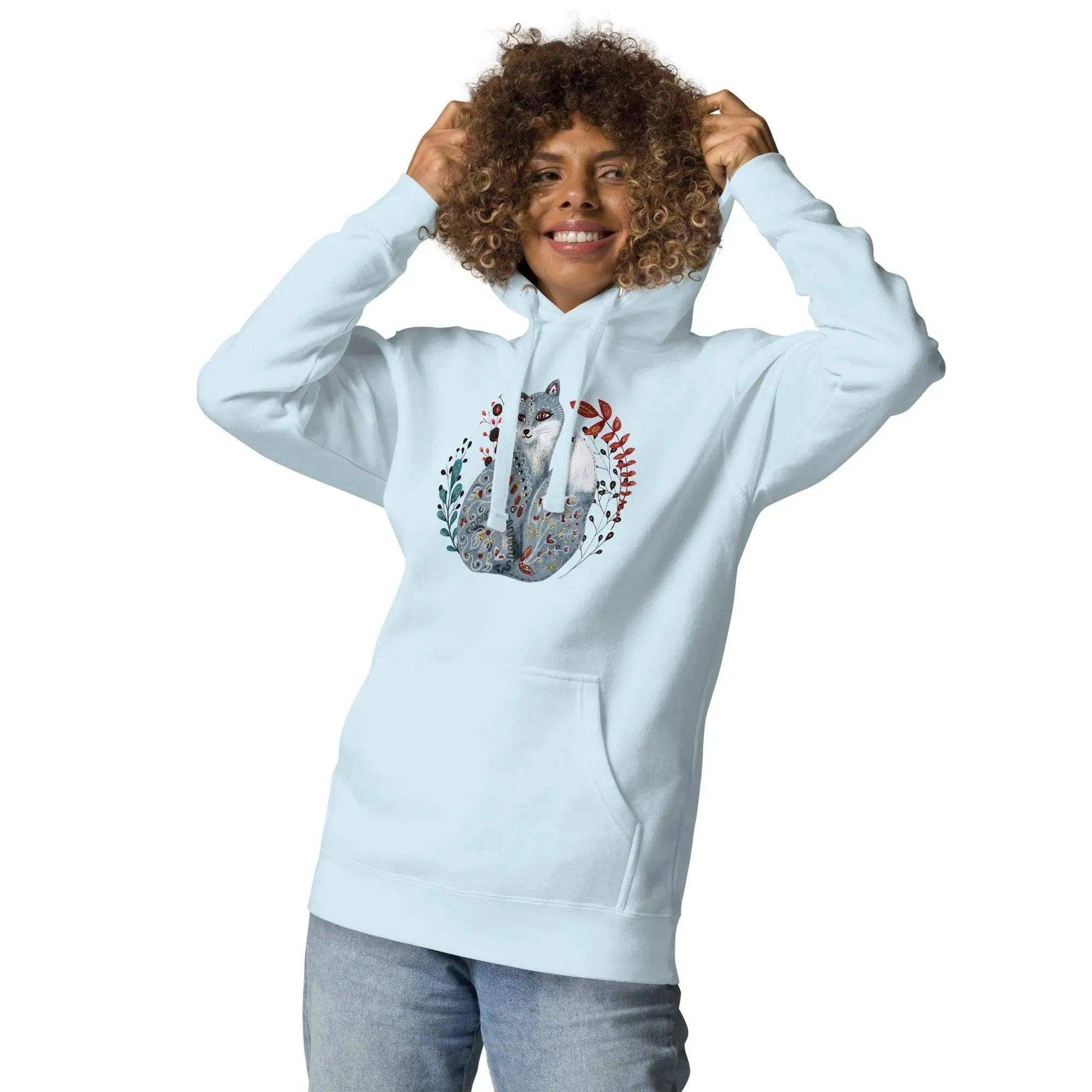 Nordic Winter Hoodie - Fox