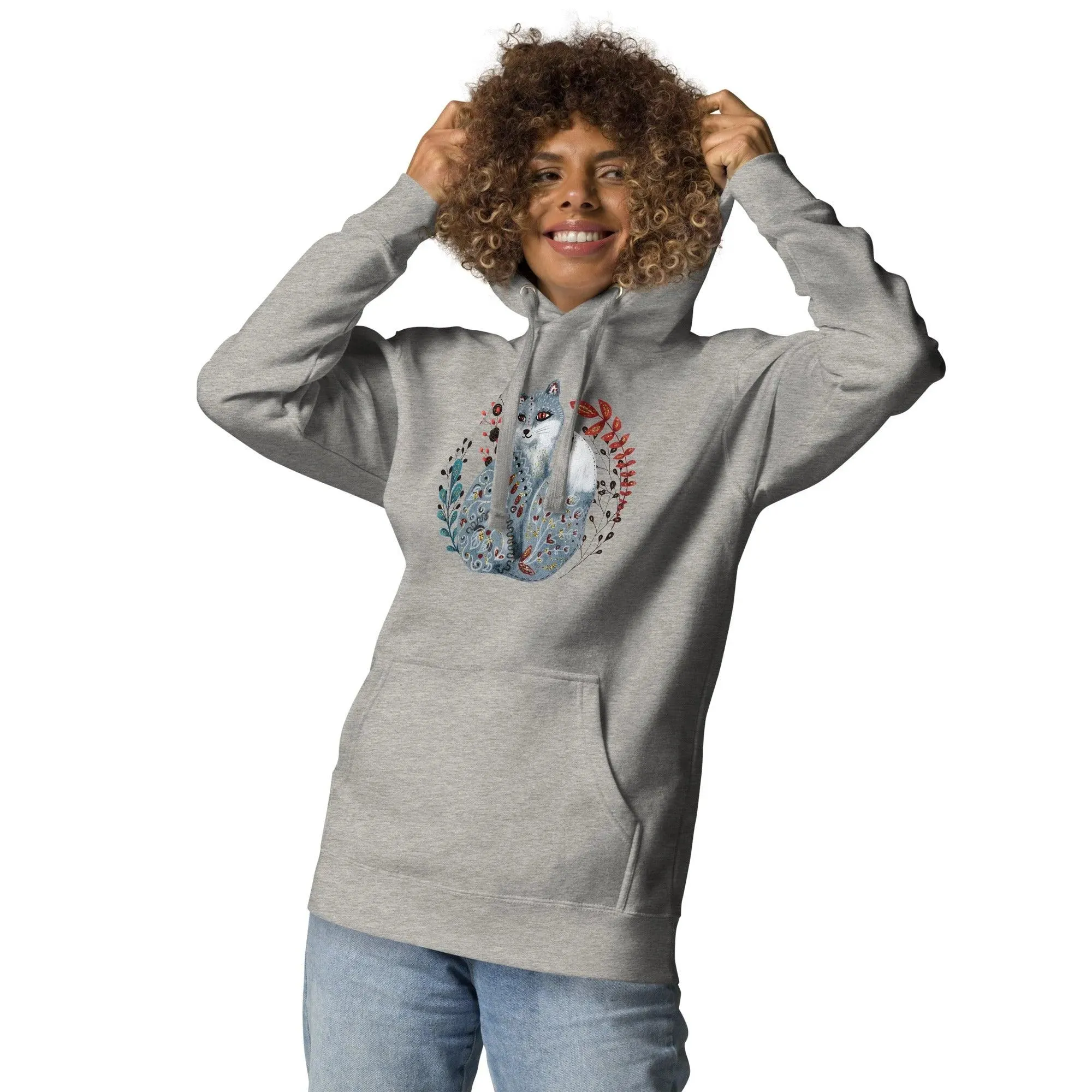 Nordic Winter Hoodie - Fox