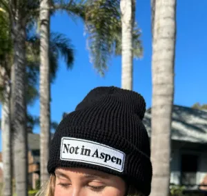 Not In Aspen Beanie