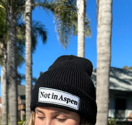 Not In Aspen Beanie