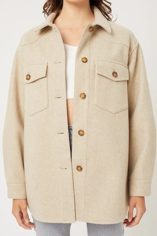 Oversized Shacket