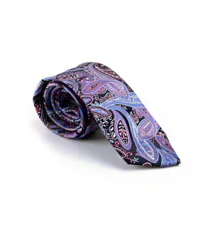 Oxford Blue Paisley Neck Tie