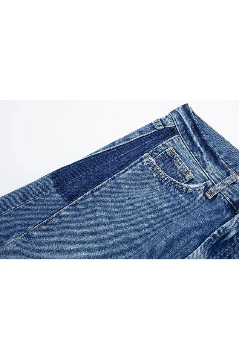 PD362 Wide Leg Bootcut Jeans