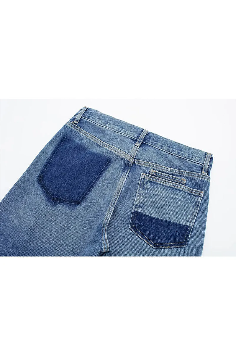 PD362 Wide Leg Bootcut Jeans