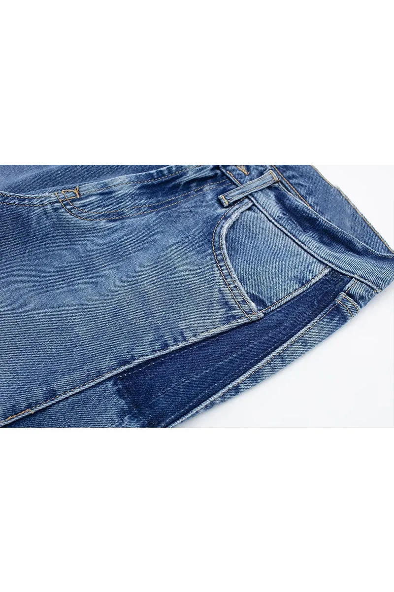 PD362 Wide Leg Bootcut Jeans