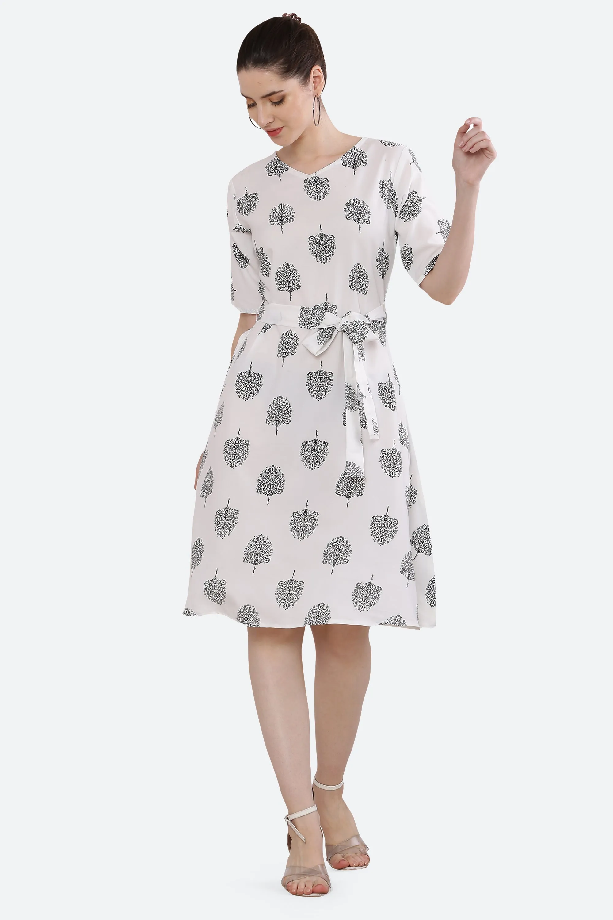 Pink Dola Silk kurti Set