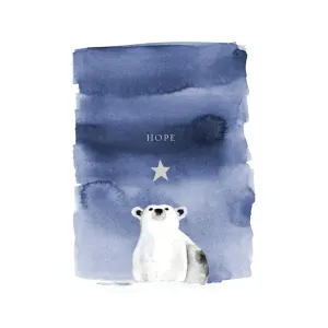Polar Bear Hope Christmas Card - Boxed Set Of 20
