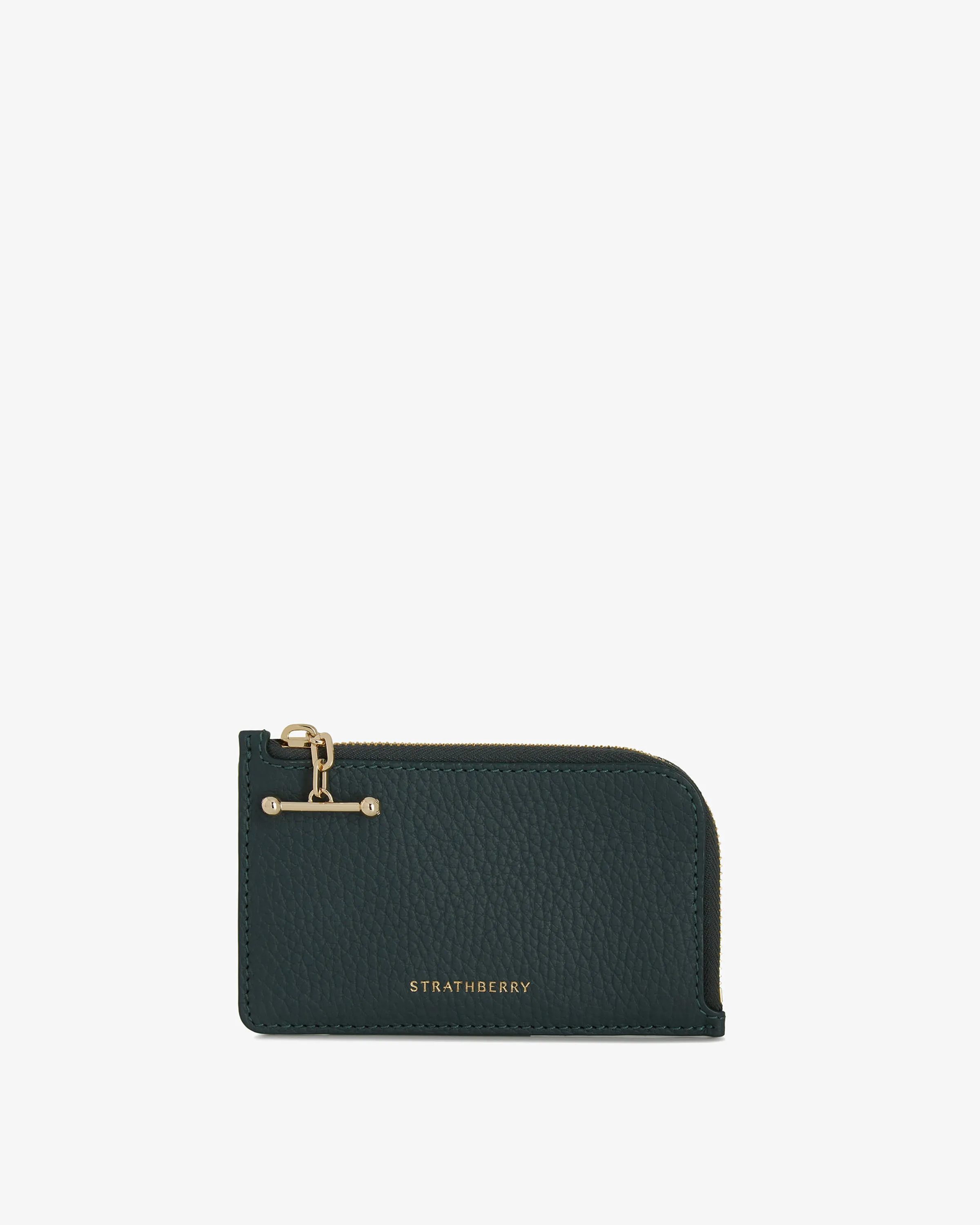 Princes Street Zip Purse - Bottle Green/Duck Egg/Diamond