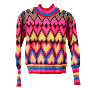 QUEEN OF HEARTS SWEATER