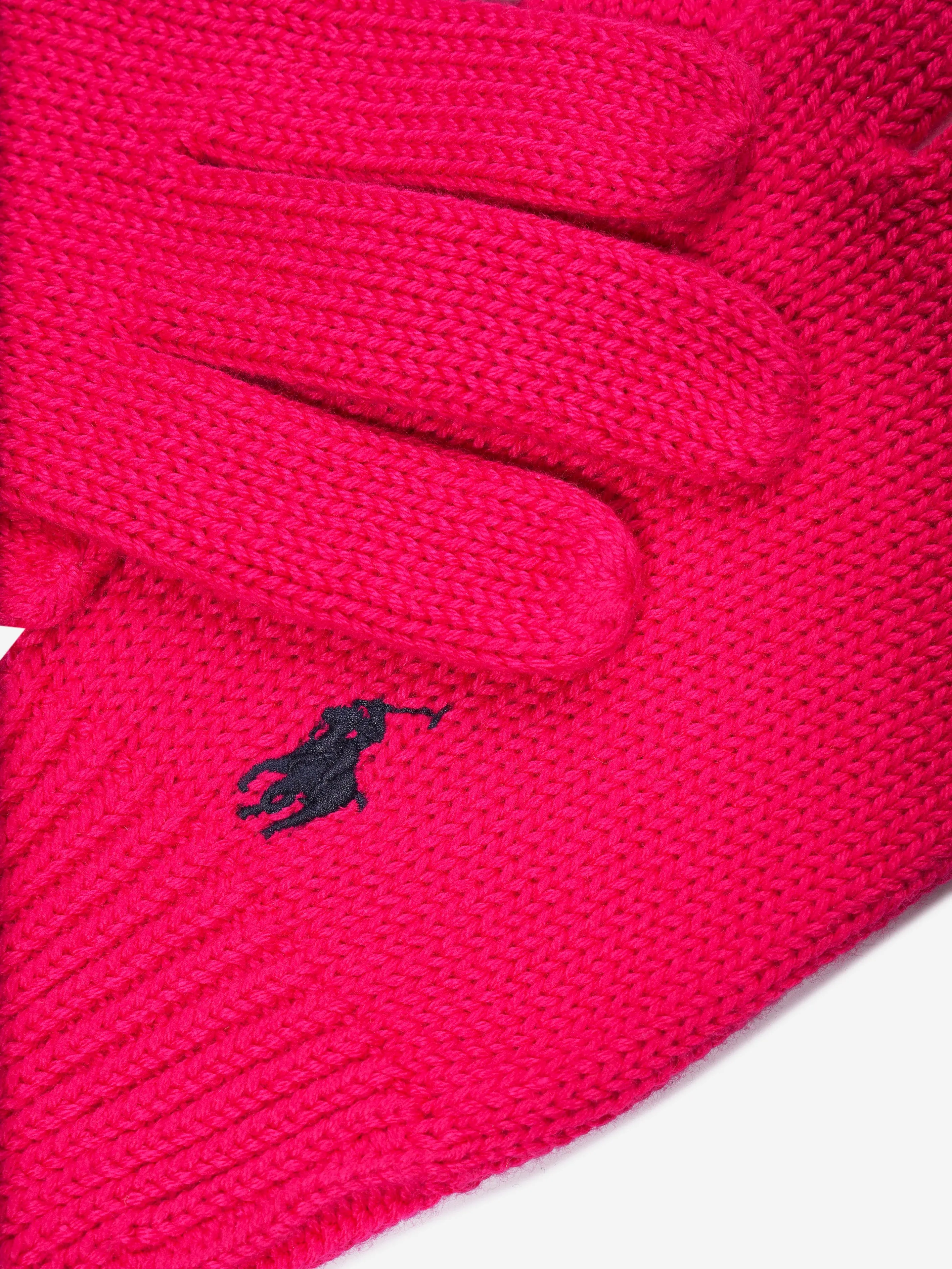 Ralph Lauren Girls Polo Gloves