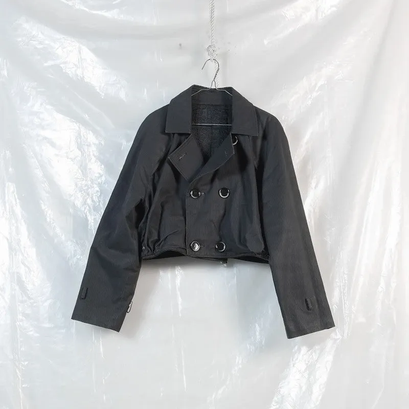 removable plastic peacoat