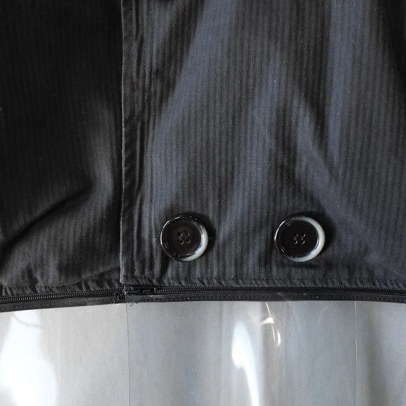 removable plastic peacoat