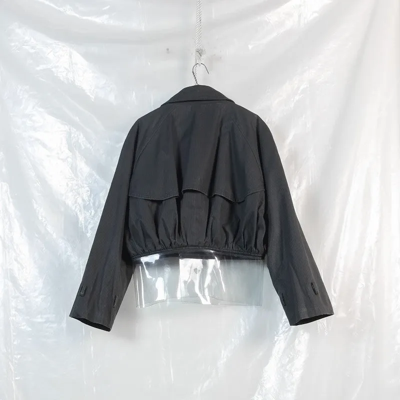 removable plastic peacoat