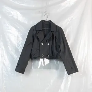 removable plastic peacoat